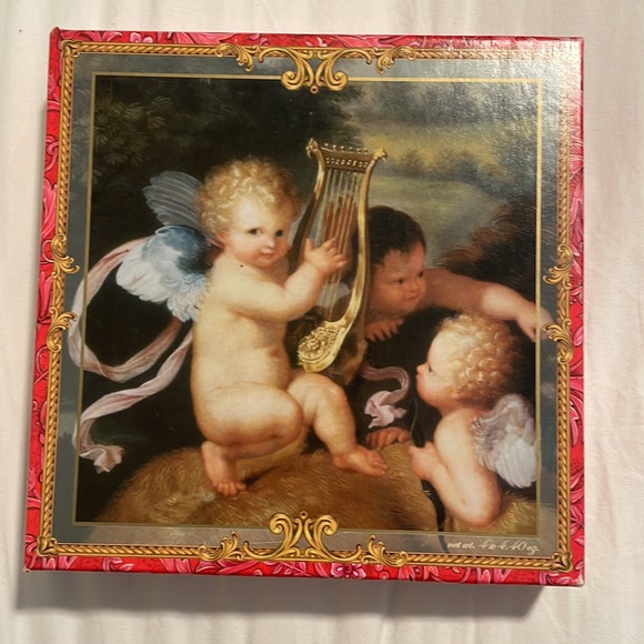 NIB Saponificio Artigianale Luxury Italy Handmade Bar Soaps Cherub Angel Box - Picture 3 of 7